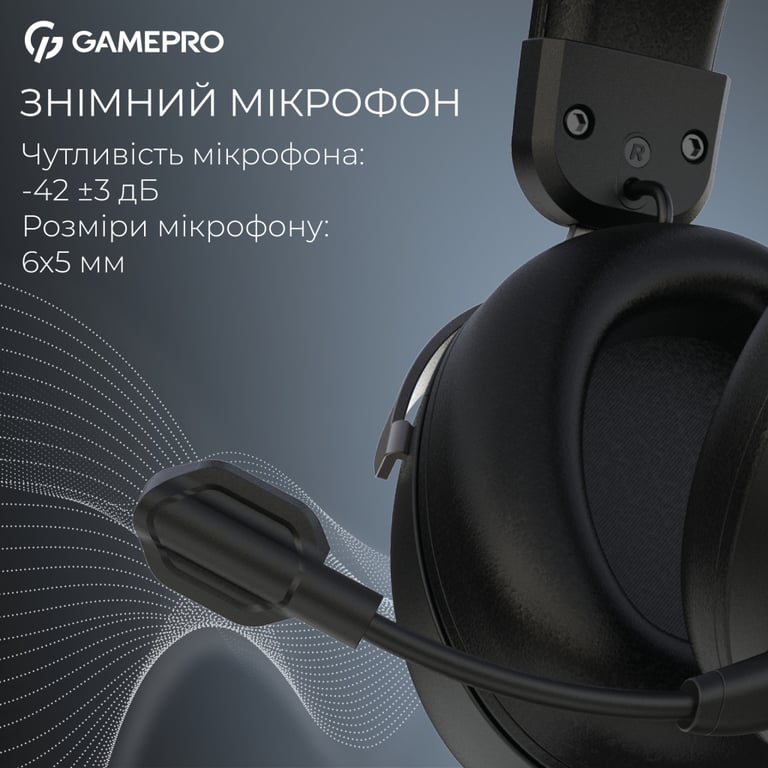 Навушники GamePro Asgard Freya Pro Wireless Black (HSW201B) - фото 10