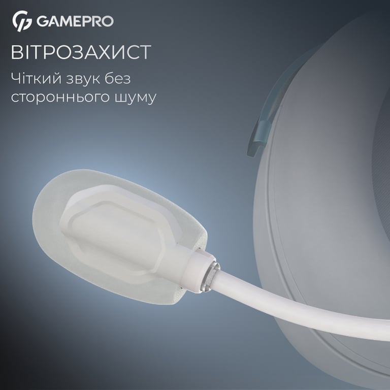 Навушники GamePro Asgard Freya Pro Wireless White/Blue (HSW201WB) - фото 10