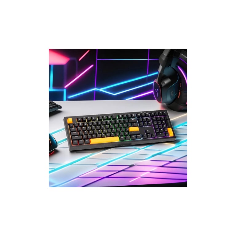 Клавіатура Xtrike ME ME KB-512 LED USB UA Black (KB-512BKUA) - фото 2