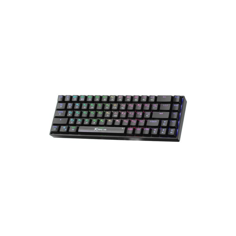 Клавіатура Xtrike ME GK-995W RGB Wireless/Bluetooth UA Black (GK-995WBKUA) - фото 4