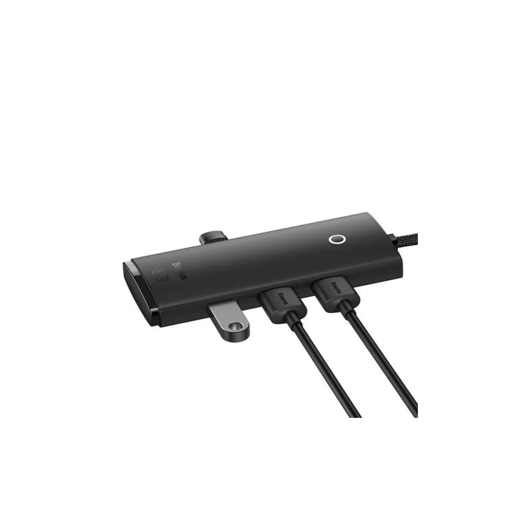 Концентратор Baseus USB-C to 4xUSB 3.0 1.0m black (WKQX030401) - фото 7