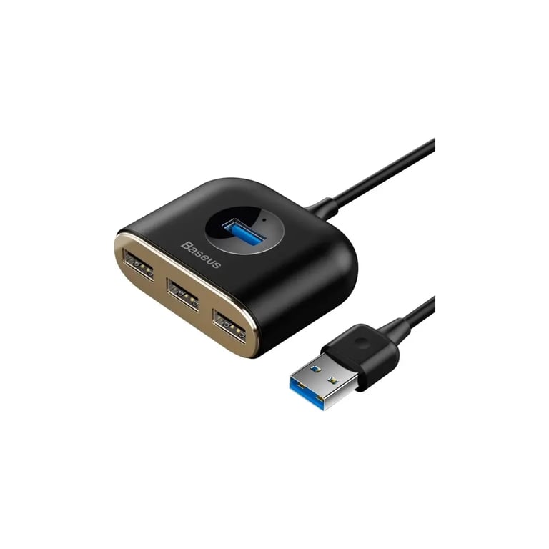 Концентратор Baseus USB 3.0 to 1xUSB 3.0 + 3xUSB 2.0 1.0m (CAHUB-AY01) - фото 2