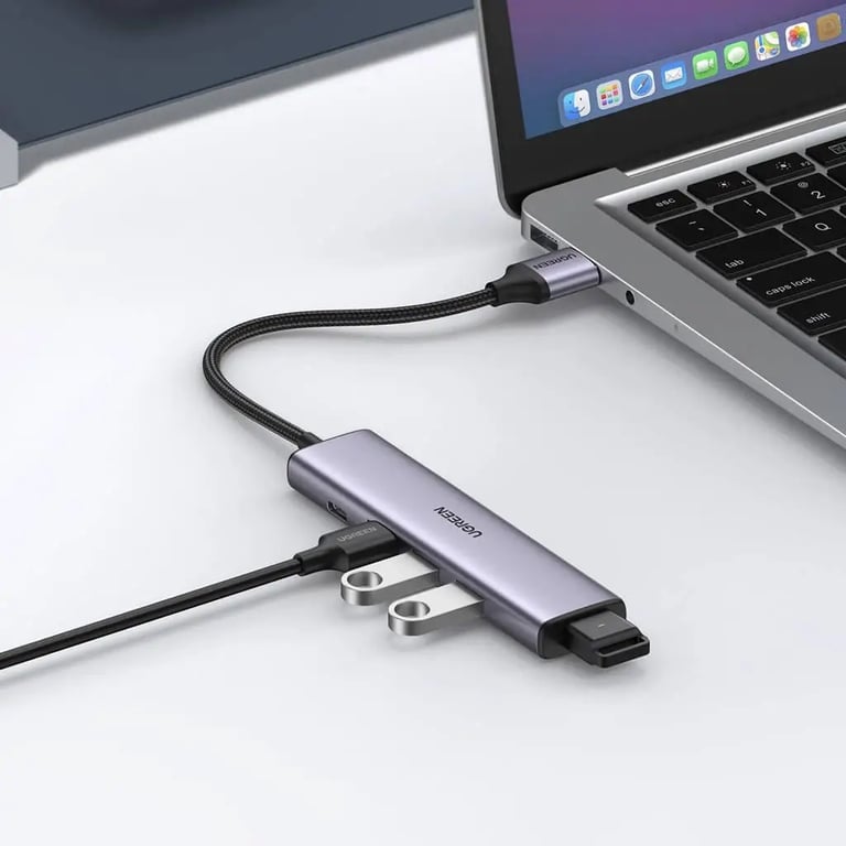 Концентратор Ugreen USB 3.0 to 4xUSB 3.0 CM473 (20805) - фото 2