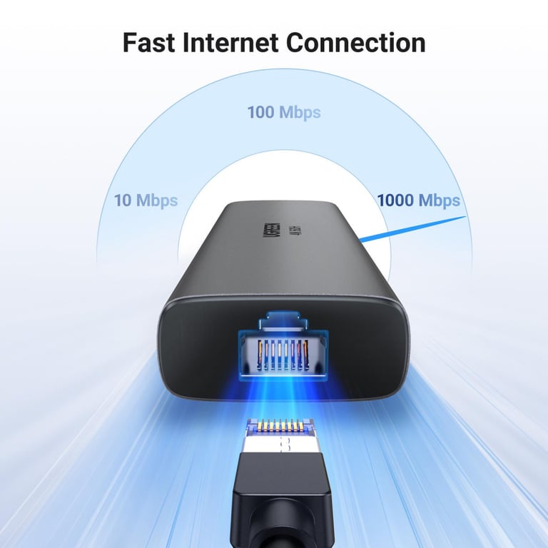 Концентратор Ugreen USB-C to HDMI + 2xUSB 3.2 + USB-C 3.2 + RJ45 + PD CM512 gray (45000) - фото 5
