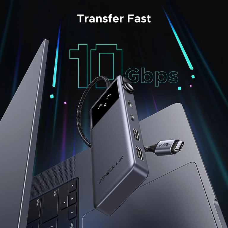 Концентратор Ugreen USB-C to HDMI + 2xUSB 3.2 + 2xUSB-C 3.2 + PD CM888 gray (35998) - фото 5