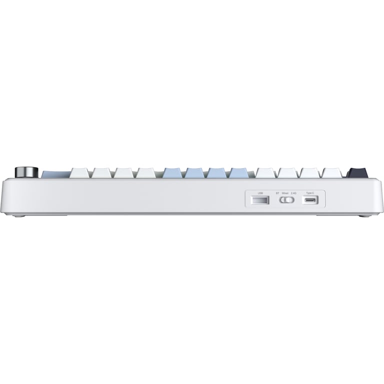 Клавіатура Aula F75 MAX Wireless/Bluetooth UA White/Blue (6978080501158) - фото 2