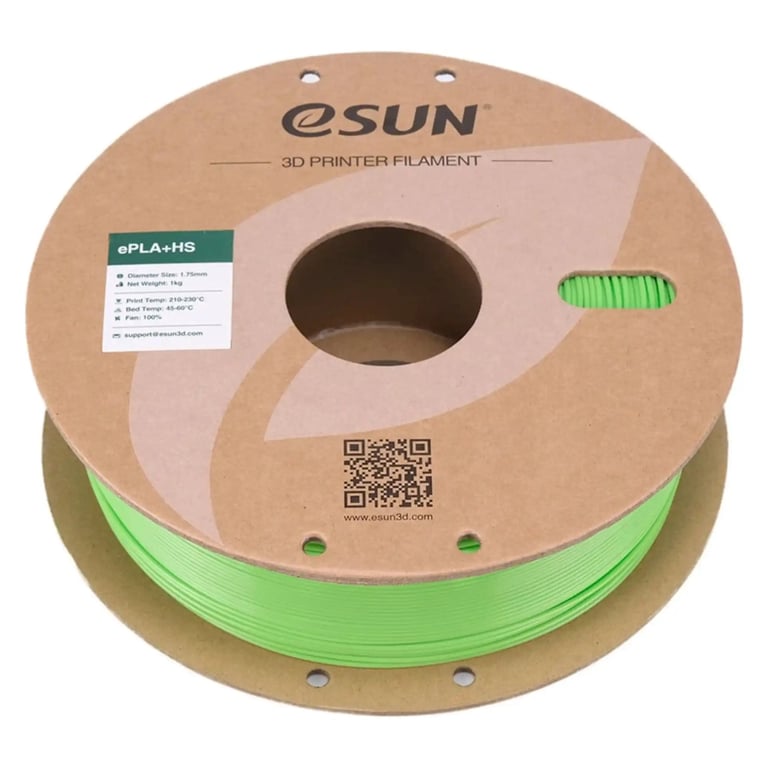 Пластик для 3D-принтера eSUN PLA+ P1.75мм, 1кг, Green (Peak) (PLA+P175V1) - фото 3