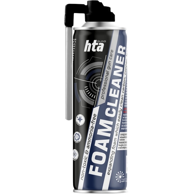 Мастило для зброї HTA Піна для чищення від міді та порохового нагару Foam Bore Cleaner 500 мл (HTA4011) - фото 1