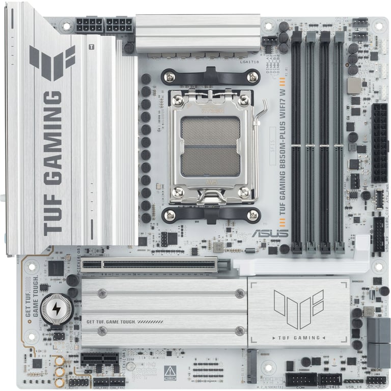 Материнська плата ASUS TUF GAMING B850M-PLUS WIFI7 W - фото 1