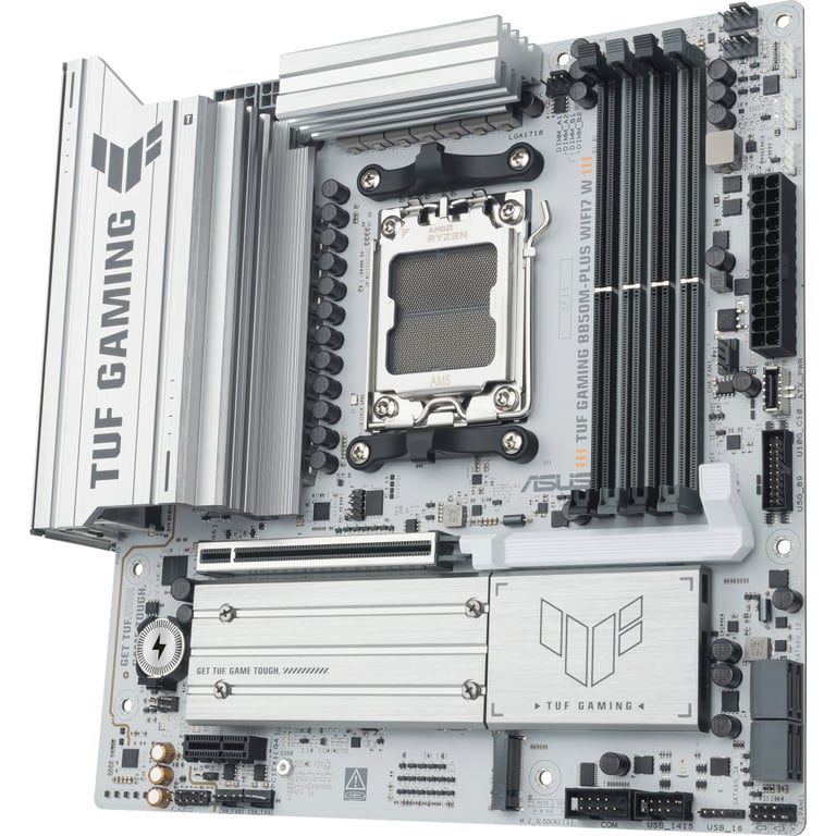 Материнська плата ASUS TUF GAMING B850M-PLUS WIFI7 W - фото 4