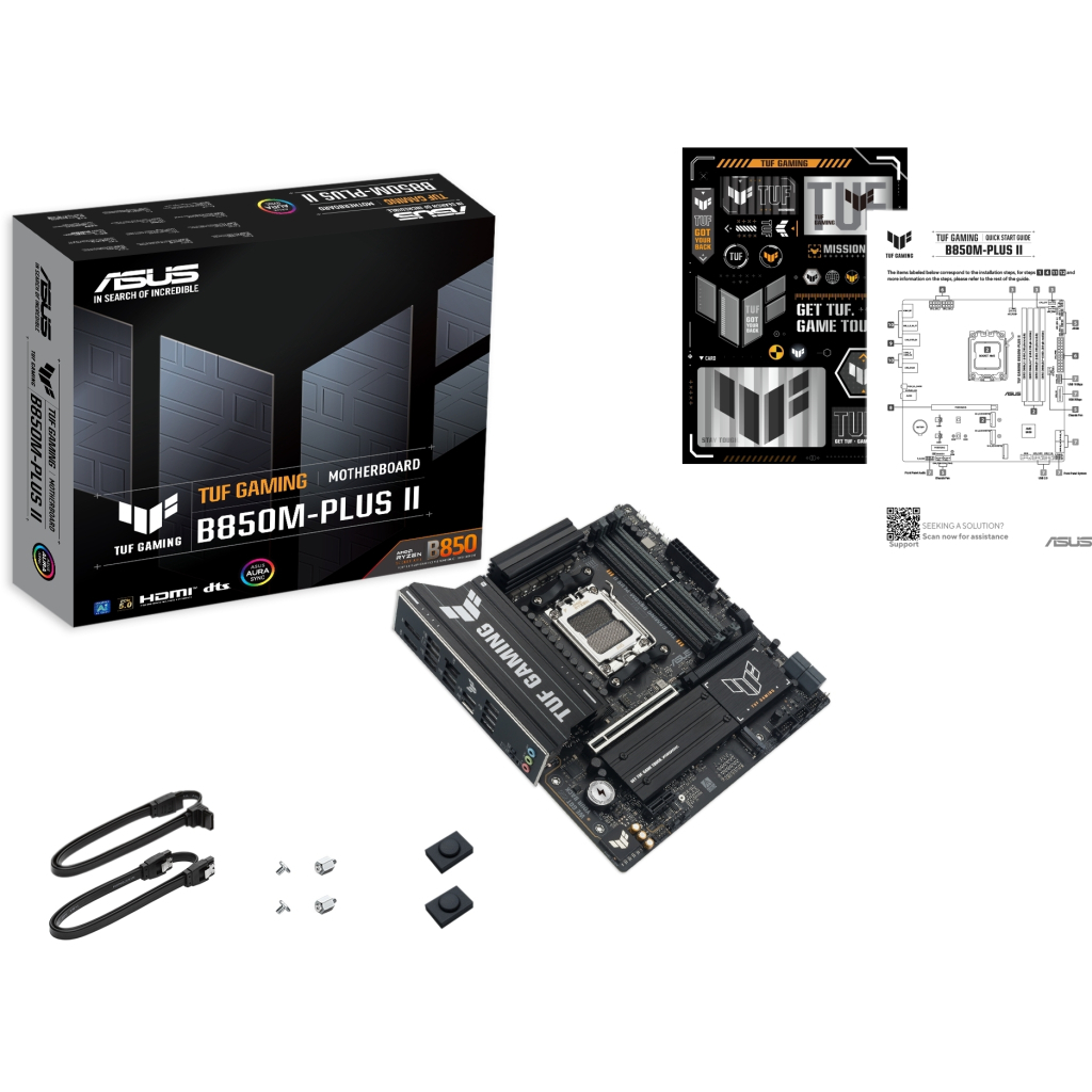 Материнська плата ASUS TUF GAMING B850M-PLUS WIFI II (TUF GAMING B850M-PLUS II) - фото 6 Материнська плата ASUS TUF GAMING B850M-PLUS WIFI II (TUF GAMING B850M-PLUS II) - фото 6