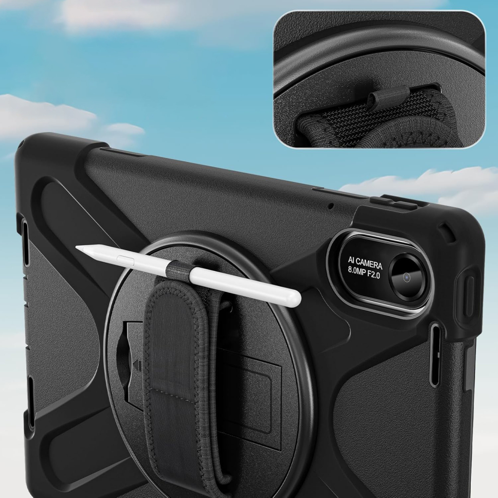 Чохол до планшета BeCover Heavy Duty Xiaomi Redmi Pad 2 11.0" Black (713929) - фото 4 Чохол до планшета BeCover Heavy Duty Xiaomi Redmi Pad 2 11.0" Black (713929) - фото 4