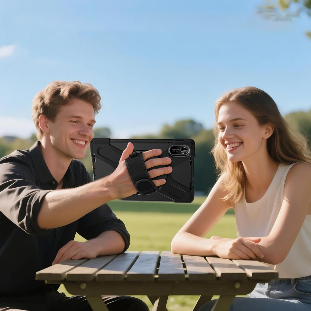 Чохол до планшета BeCover Heavy Duty Xiaomi Redmi Pad 2 11.0" Black (713929) - фото 7 Чохол до планшета BeCover Heavy Duty Xiaomi Redmi Pad 2 11.0" Black (713929) - фото 7