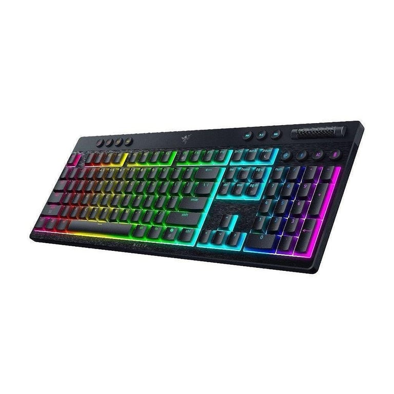 Клавіатура Razer BlackWidow V4 Low-Profile Wireless/Bluetooth/USB Orange switch UA Black (RZ03-05270800-R3M1) - фото 3