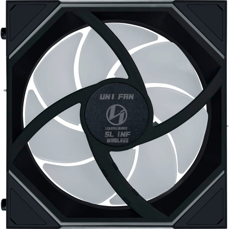 Кулер до корпусу Lian Li Uni Fan SL-INF WIRELESS 120-1, Black (G99.12SLIN1W1B.00) - фото 5