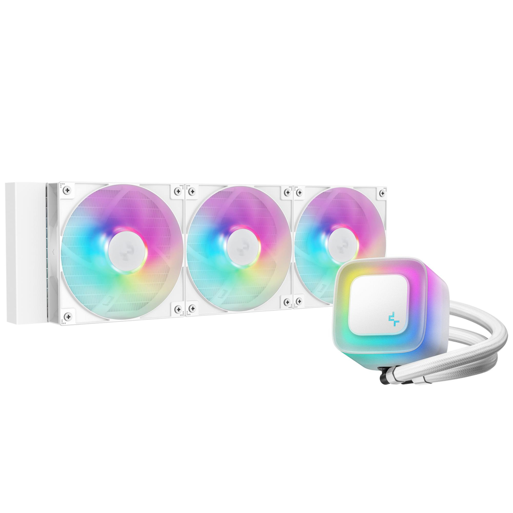Система рідинного охолодження Deepcool LE360 WH V2 (R-LE360-WHAMMN-G-2) - фото 1 Система рідинного охолодження Deepcool LE360 WH V2 (R-LE360-WHAMMN-G-2) - фото 1
