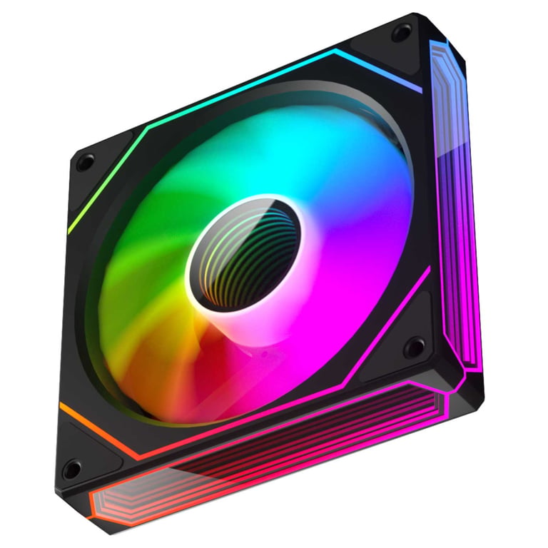 Кулер до корпусу Zezzio PRISM 6 Pro ARGB Black Reverse - фото 3