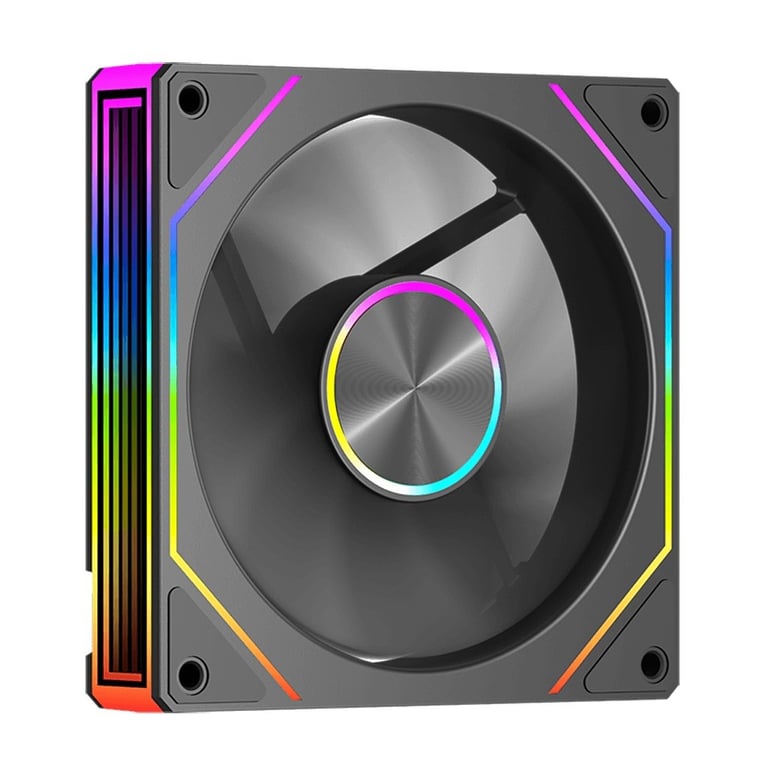 Кулер до корпусу PcCooler Вентилятор реверсний PCCOOLER FG120R ARGB BK чорний для корпусу 1 (FG120R ARGB BK) - фото 5