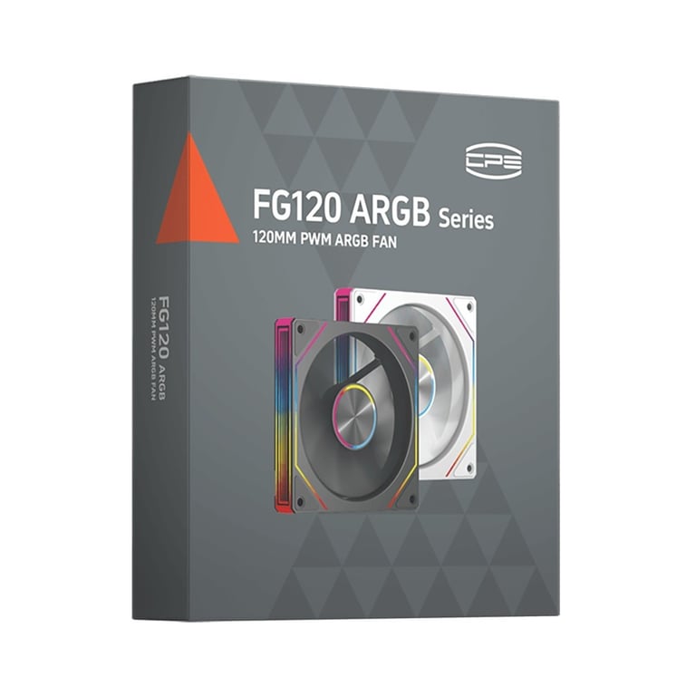 Кулер до корпусу PcCooler Вентилятор реверсний PCCOOLER FG120R ARGB BK чорний для корпусу 1 (FG120R ARGB BK) - фото 6