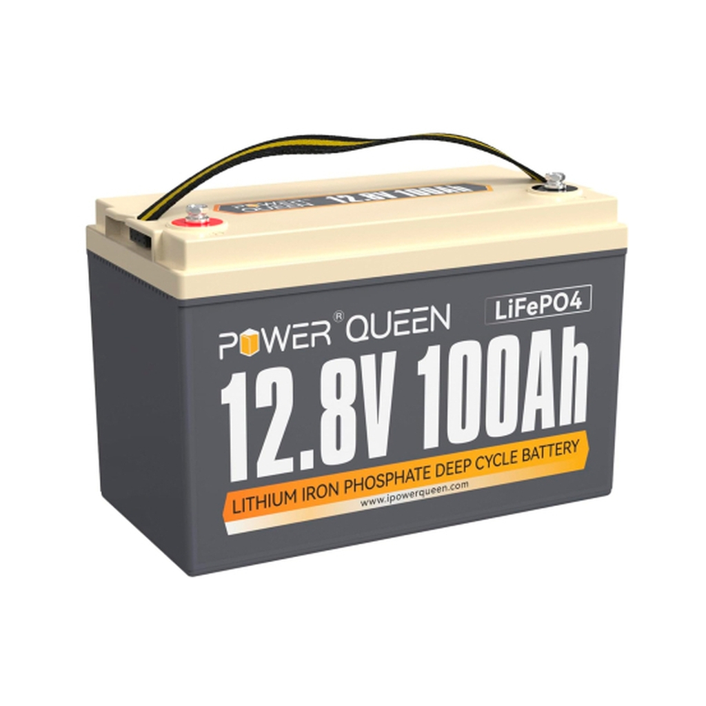 Батарея LiFePo4 Power Queen 12.8V 100Ah (PowerQueen-128V100Ah-H19) - фото 1