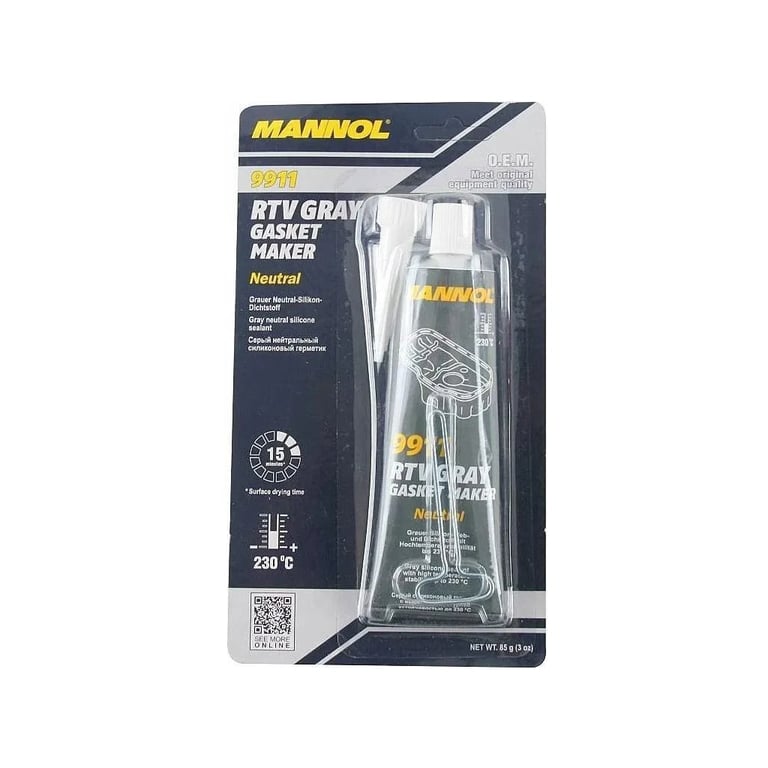 Герметик автомобільний Mannol Gasket Maker Grey Neutral 85г (9911) - фото 2