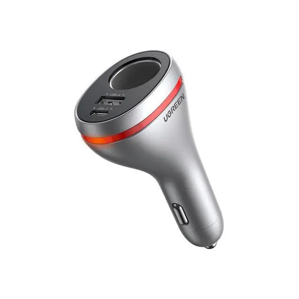 Зарядний пристрій Ugreen USBC PD20W + USB QC3.0 silver (60712) - фото 1