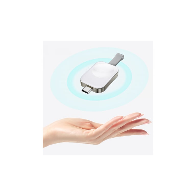 Зарядний пристрій Essager Wireless charger for smart watch USB-C (EWXT-YB02-Z) - фото 6