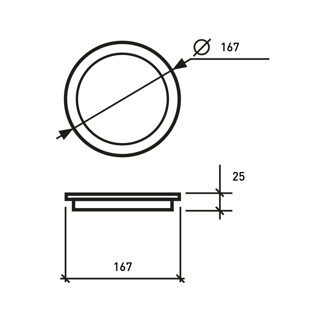 Світильник Eurolamp Downlight NEW 18W 1600Lm 4000K (LED-DLR-18/4(new)) - фото 2 Світильник Eurolamp Downlight NEW 18W 1600Lm 4000K (LED-DLR-18/4(new)) - фото 2