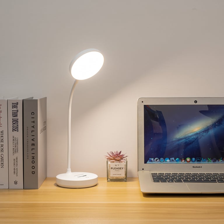 Настільна лампа Eurolamp 5W 400Lm 2800-6500K Type-C+Battery 2400mAh (LED-TLB-5W) - фото 4