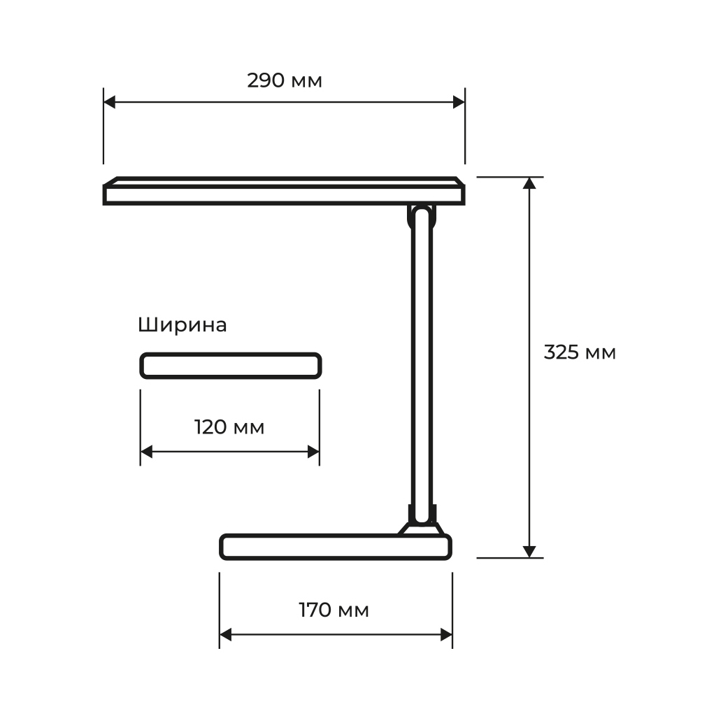 Настільна лампа Eurolamp LED SMART 6W 410lm 2800-6500K 1200mAh (LED-TLB-6W(white)) - фото 3 Настільна лампа Eurolamp LED SMART 6W 410lm 2800-6500K 1200mAh (LED-TLB-6W(white)) - фото 3