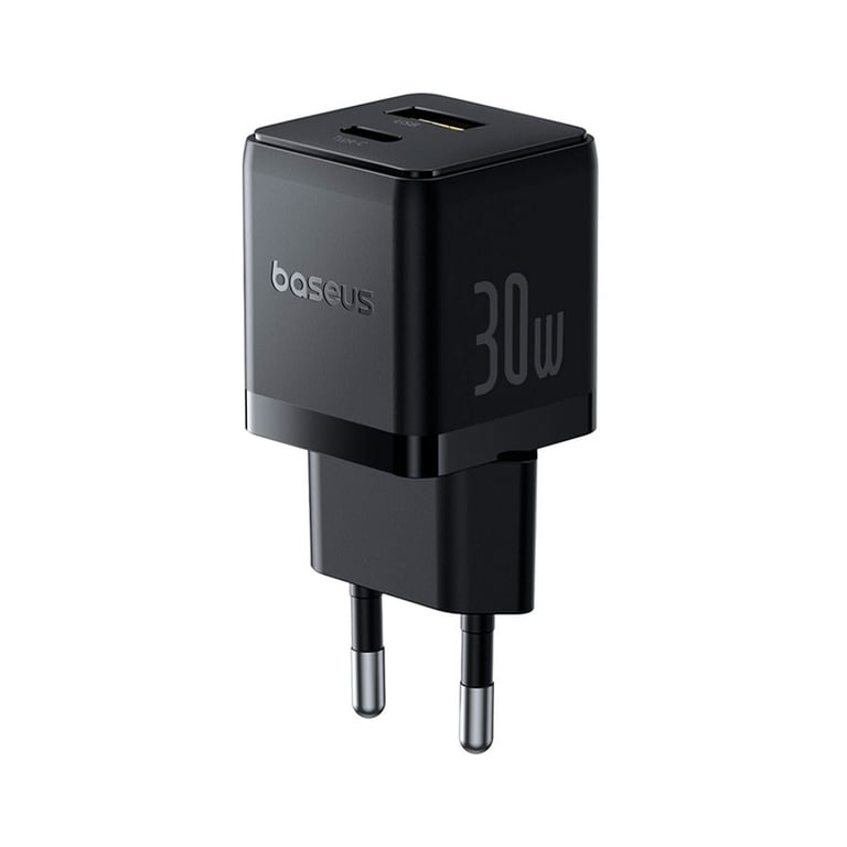 Зарядний пристрій Baseus 1xUSB-C 30W + 1xUSB + cable USB-C to USB-C 60W 1.0m (P1011160A113-01) - фото 2