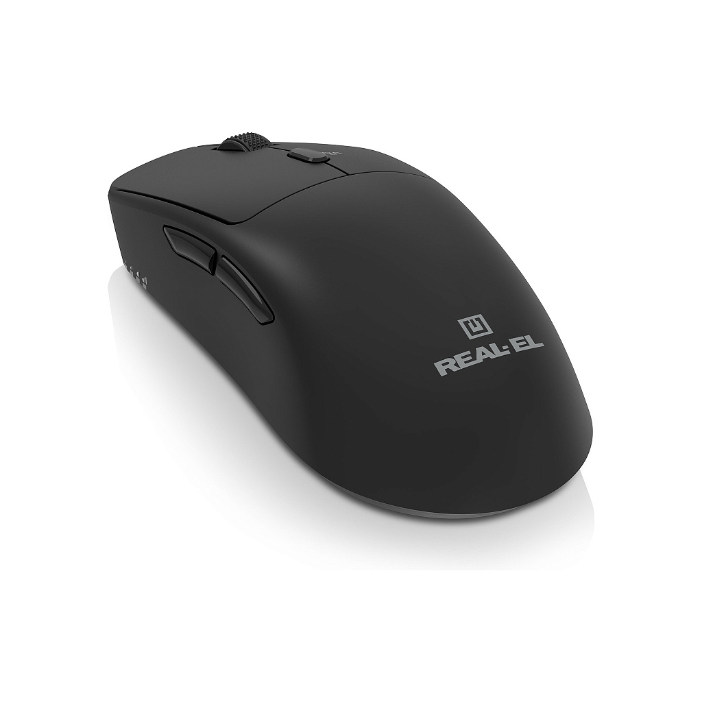 Мишка REAL-EL RM-355W Wireless Black (EL123200054) - фото 3 Мишка REAL-EL RM-355W Wireless Black (EL123200054) - фото 3