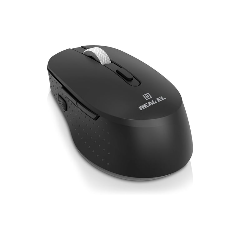 Мишка REAL-EL RM-380W Wireless Black (EL123200057) - фото 3