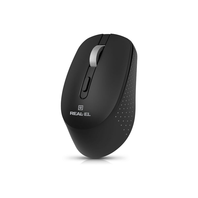 Мишка REAL-EL RM-380W Wireless Black (EL123200057) - фото 7