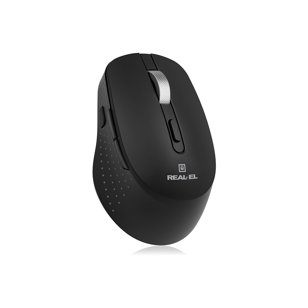 Мишка REAL-EL RM-380W Wireless Black (EL123200057) - фото 8 Мишка REAL-EL RM-380W Wireless Black (EL123200057) - фото 8
