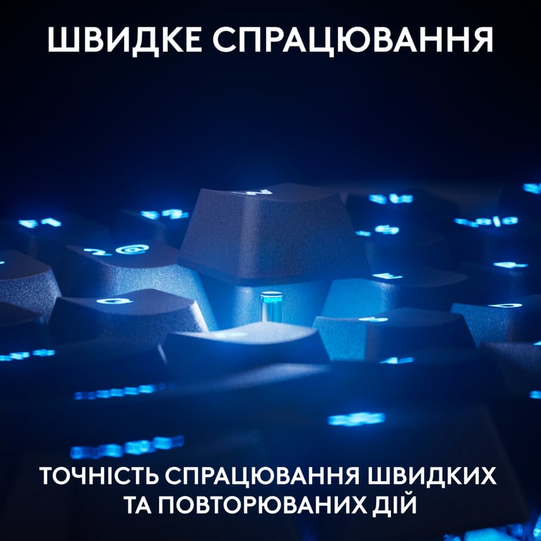Клавіатура Logitech G PRO X TKL Rapid Linear USB UA Black (920-013233) - фото 7
