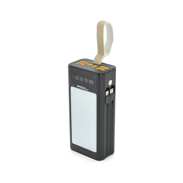 Батарея універсальна ACL 30000mAh, LIGHTER, Type-C + Lighting, Black (PW-85B) - фото 1