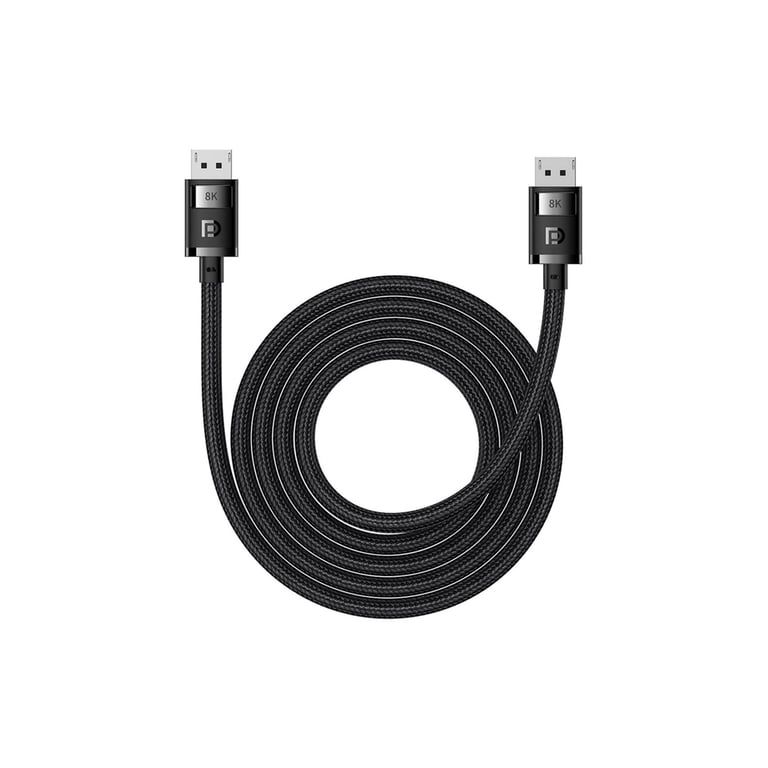 Кабель мультимедійний DisplayPort M to DisplayPort M 2.0m 8K Baseus (B00633706111-02) - фото 1