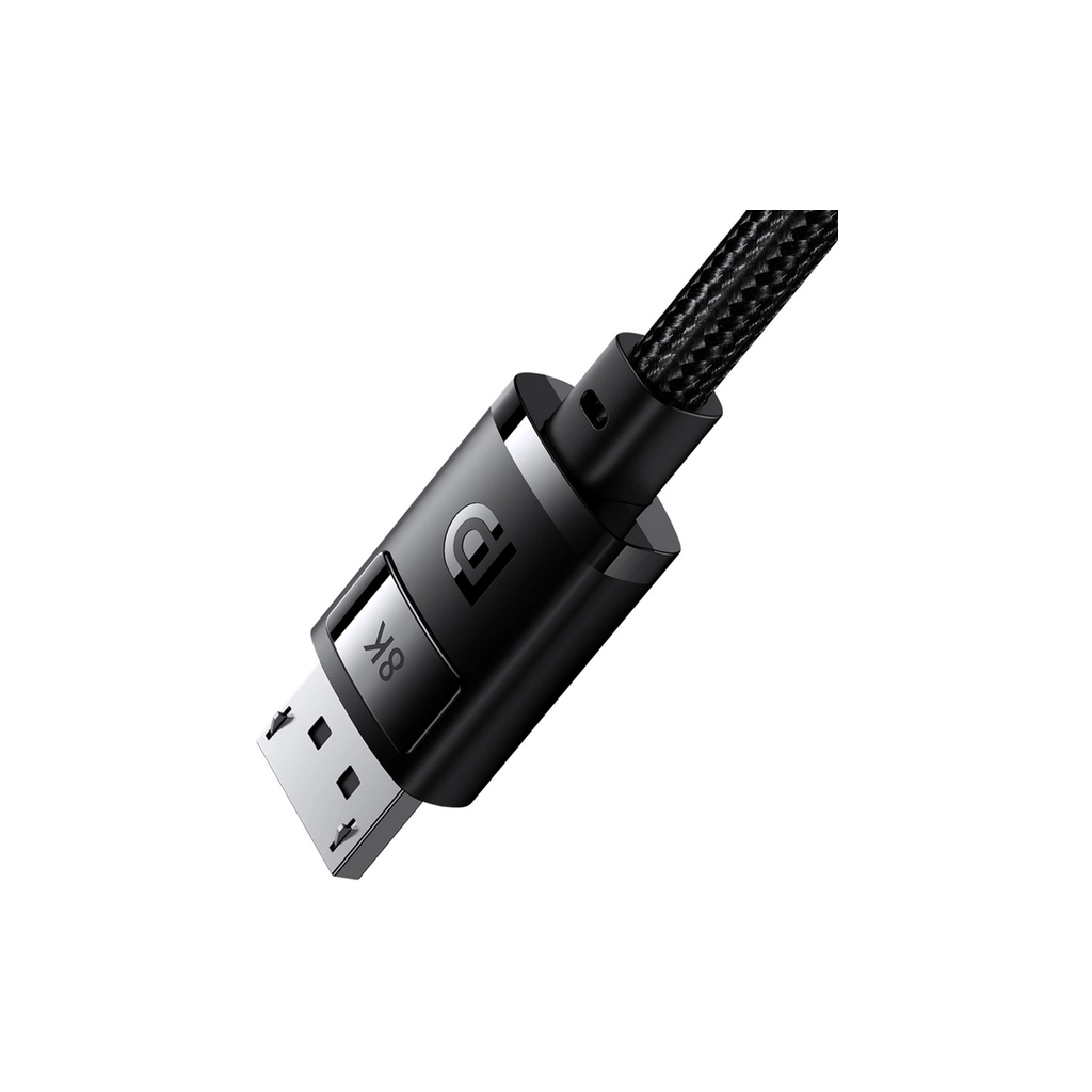 Кабель мультимедійний DisplayPort M to DisplayPort M 2.0m 8K Baseus (B00633706111-02) - фото 3 Кабель мультимедійний DisplayPort M to DisplayPort M 2.0m 8K Baseus (B00633706111-02) - фото 3