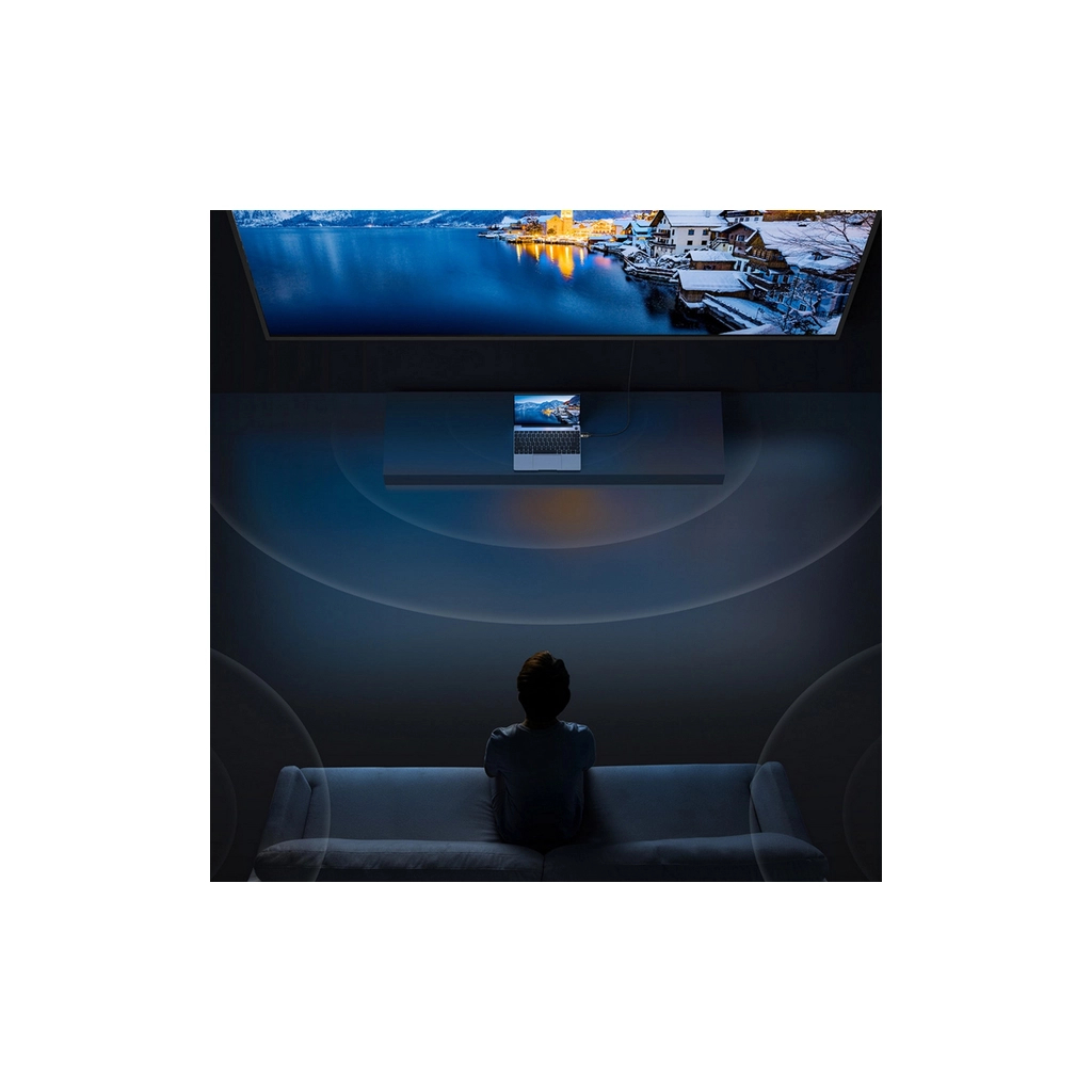 Кабель мультимедійний DisplayPort M to DisplayPort M 2.0m 8K Baseus (B00633706111-02) - фото 4 Кабель мультимедійний DisplayPort M to DisplayPort M 2.0m 8K Baseus (B00633706111-02) - фото 4