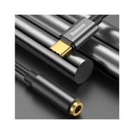 Перехідник USB-C M to 3.5mm F 0.1m black Baseus (CATL54-01) - фото 7