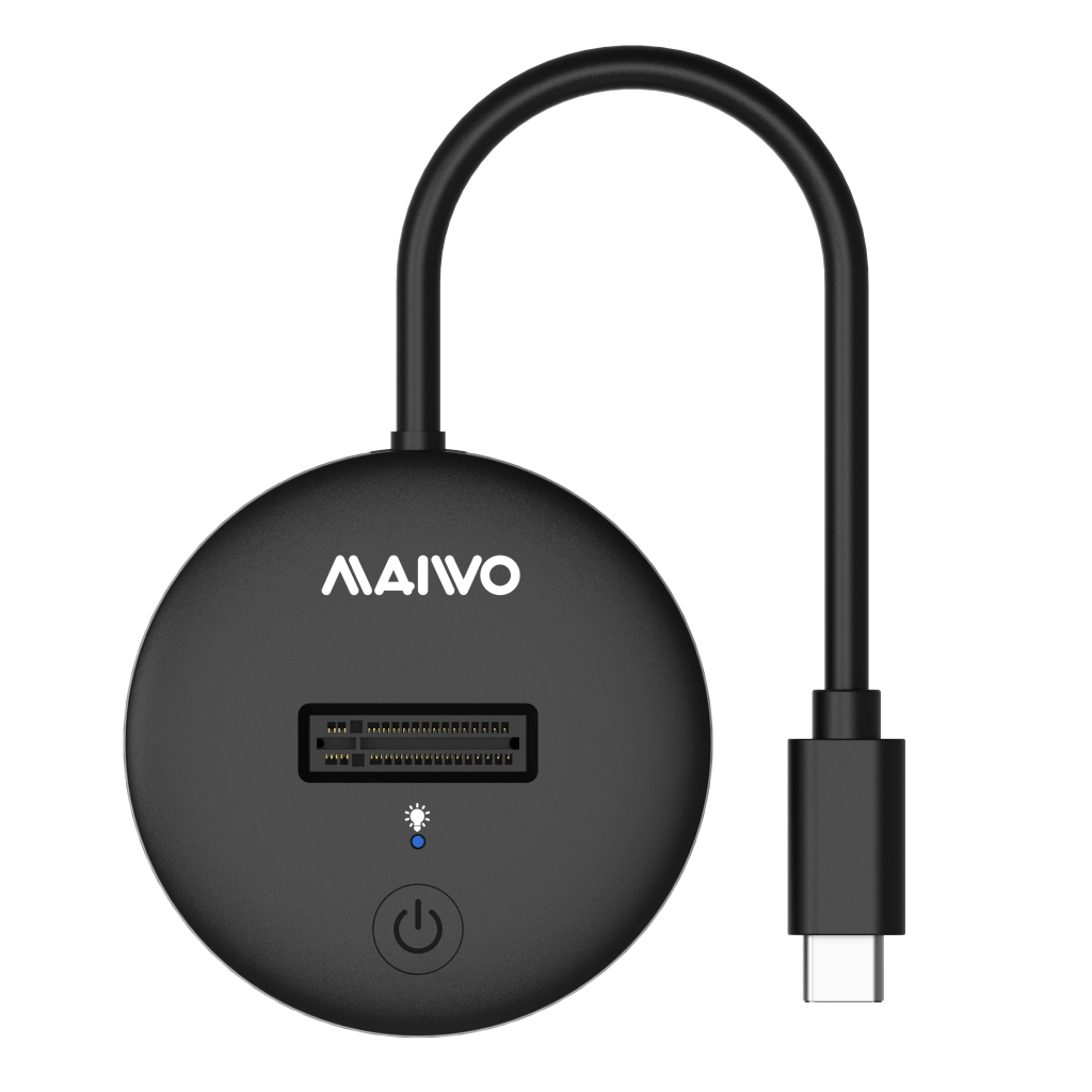 Док-станція для накопичувачів Maiwo M.2 NVMe/SATA SSD to USB3.2 Gen2 USB-C 10Gbps (K1698P2) - фото 4 Док-станція для накопичувачів Maiwo M.2 NVMe/SATA SSD to USB3.2 Gen2 USB-C 10Gbps (K1698P2) - фото 4