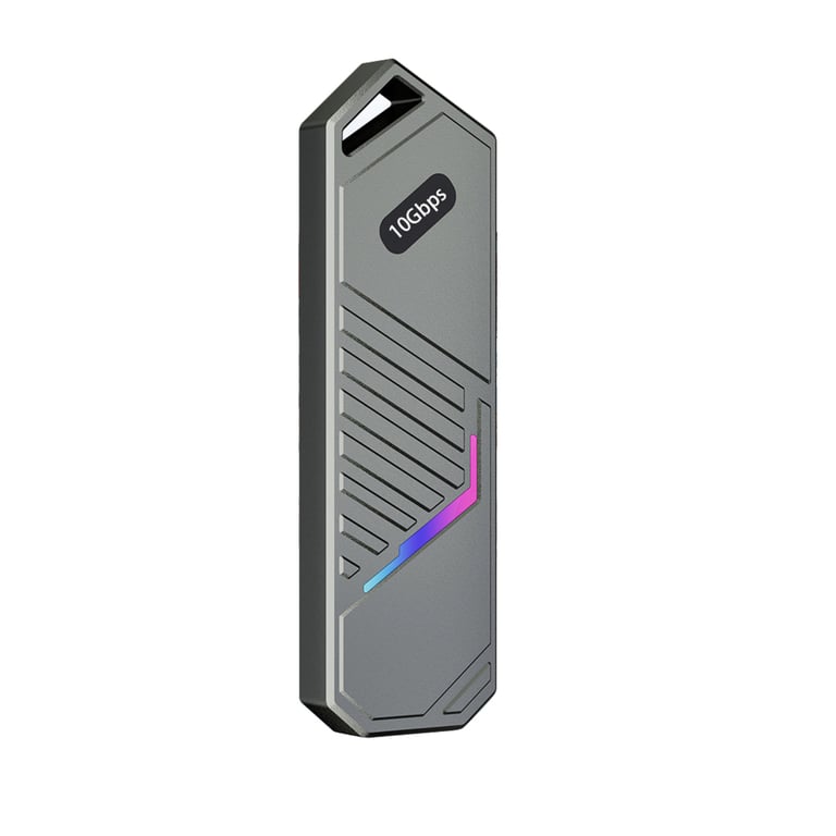 Кишеня зовнішня Dynamode M.2 SSD NVMe/SATA combo to USB3.2 GEN2 USB-C (DM-CAD-SSD14) - фото 2