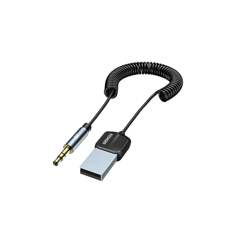 Bluetooth трансмітер Essager Lingfeng Bluetooth 5.0 Aux Adapter Car Wireless Receiver USB (EBT-LF01-P) - фото 2