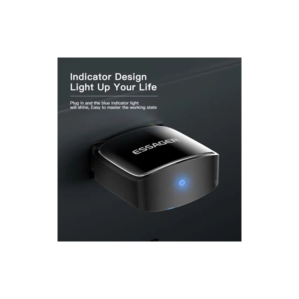 Bluetooth-адаптер Essager Starlord USB Bluetooth 5.0 Adapter Black (EBT50-XJ01-Z) - фото 3 Bluetooth-адаптер Essager Starlord USB Bluetooth 5.0 Adapter Black (EBT50-XJ01-Z) - фото 3