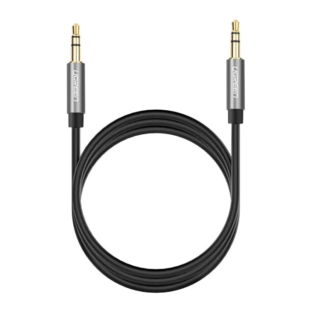 Кабель мультимедійний 3.5mm M to 3.5mm M 1.5m AV119 black Ugreen (10734) - фото 2 Кабель мультимедійний 3.5mm M to 3.5mm M 1.5m AV119 black Ugreen (10734) - фото 2