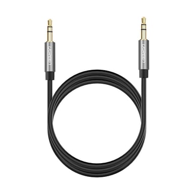 Кабель мультимедійний 3.5mm M to 3.5mm M 3.0m AV119 black UGREEN (10736)