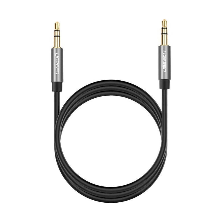 Кабель мультимедійний 3.5mm M to 3.5mm M 3.0m AV119 black UGREEN (10736) - фото 1
