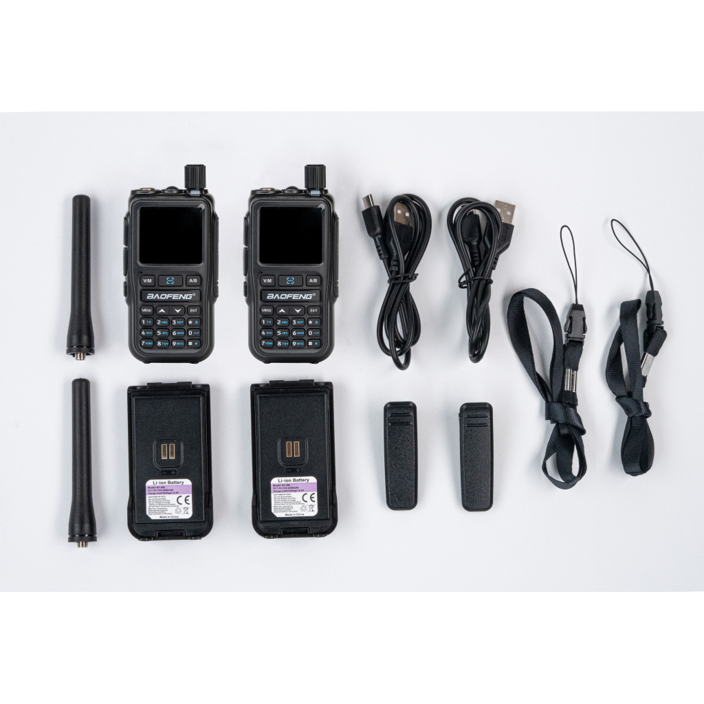 Портативна рація Baofeng UV-5R MINI Black (UV-5R_MINI_Black) - фото 2 Портативна рація Baofeng UV-5R MINI Black (UV-5R_MINI_Black) - фото 2