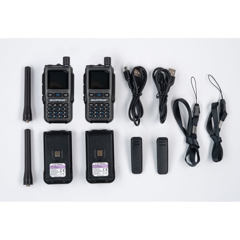 Портативна рація Baofeng UV-5R MINI Grey (UV-5R_MINI_Grey) - фото 2